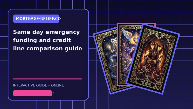 same day emergency funding and credit line comparison guide: Top Options, Requirements &am